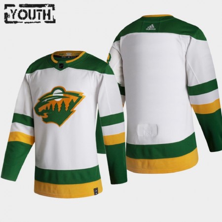 Minnesota Wild Dresy Blank 2020-21 Reverse Retro Authentic - Dětské